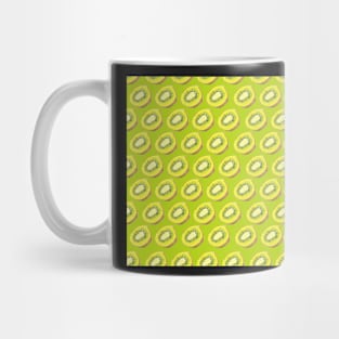 Hand drawn kiwi pattern design Mug